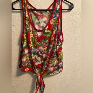 Urvana tropical floral top
